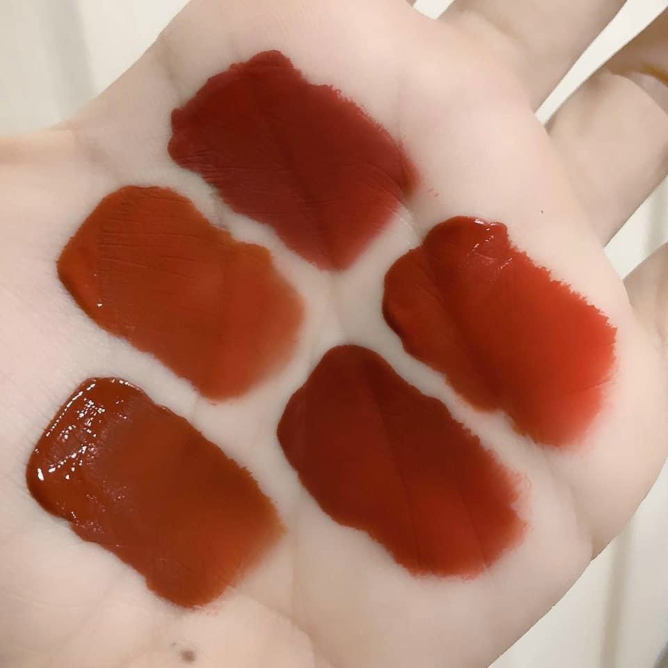 [HCM]Set 5 Cây Son kem Could Silk Cầu Vồng