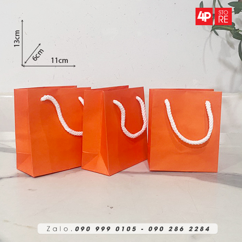 01 túi kraft cam 120gsm - nhiều size
