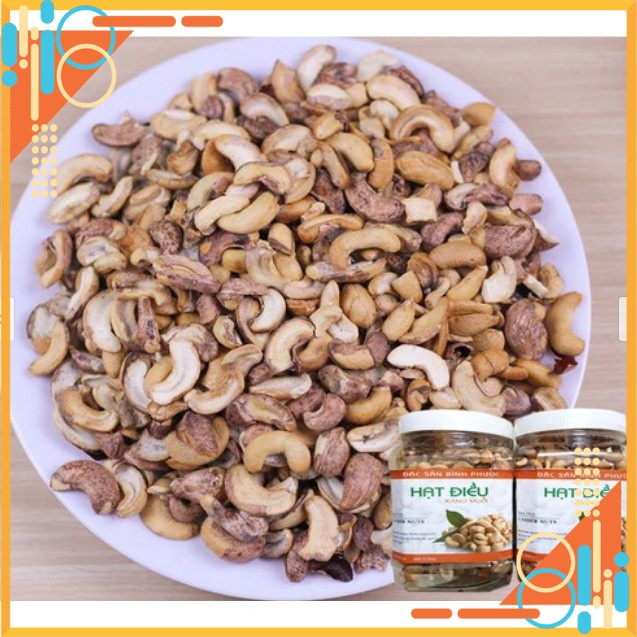 1.5KG HẠT ĐIỀU BỂ RANG MUỐI BÌNH PHƯỚC