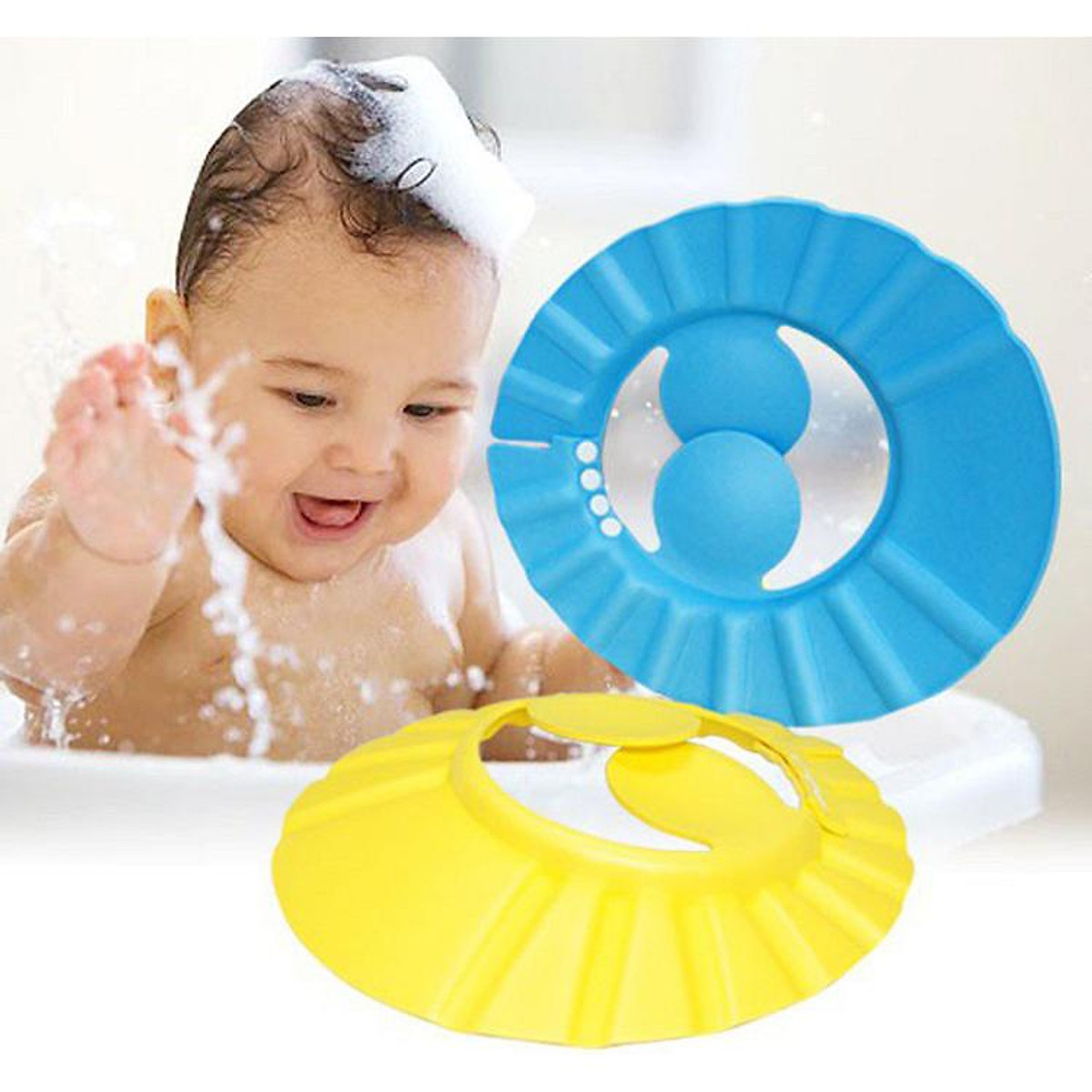 Mũ chắn nước gội đầu cho bé