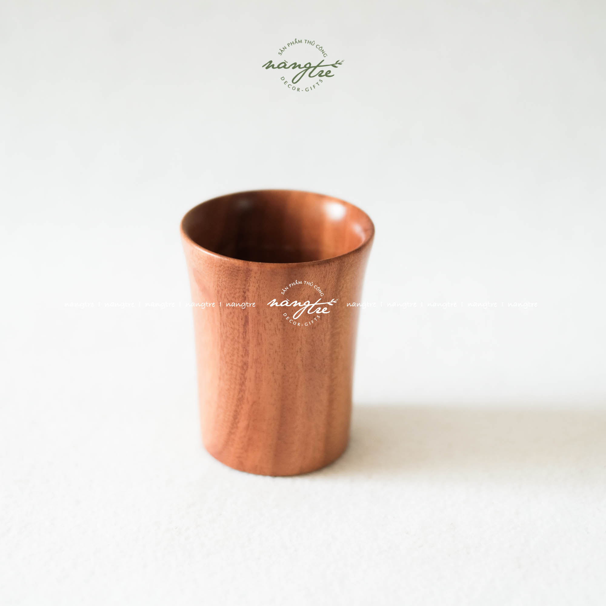 [HCM]Ly gỗ tự nhiên/ Cóc gỗ decor