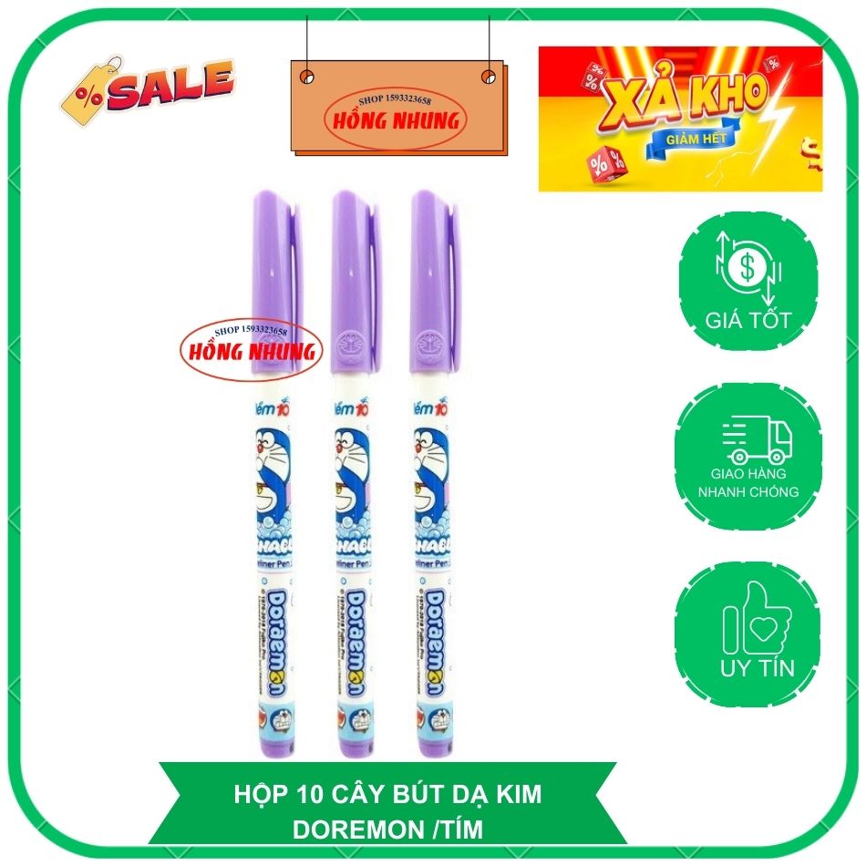 [HCM] Bút Lông Kim / Dạ Kim Thiên Long FL-08/DO Mực Tím