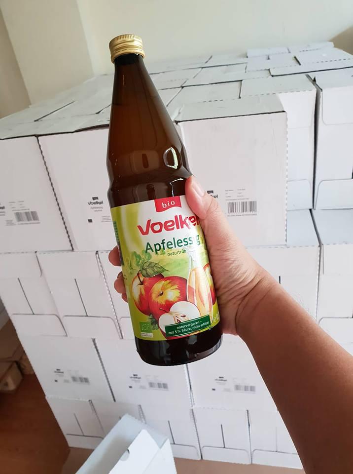 Giấm táo hữu cơ Voelkel (750ml)