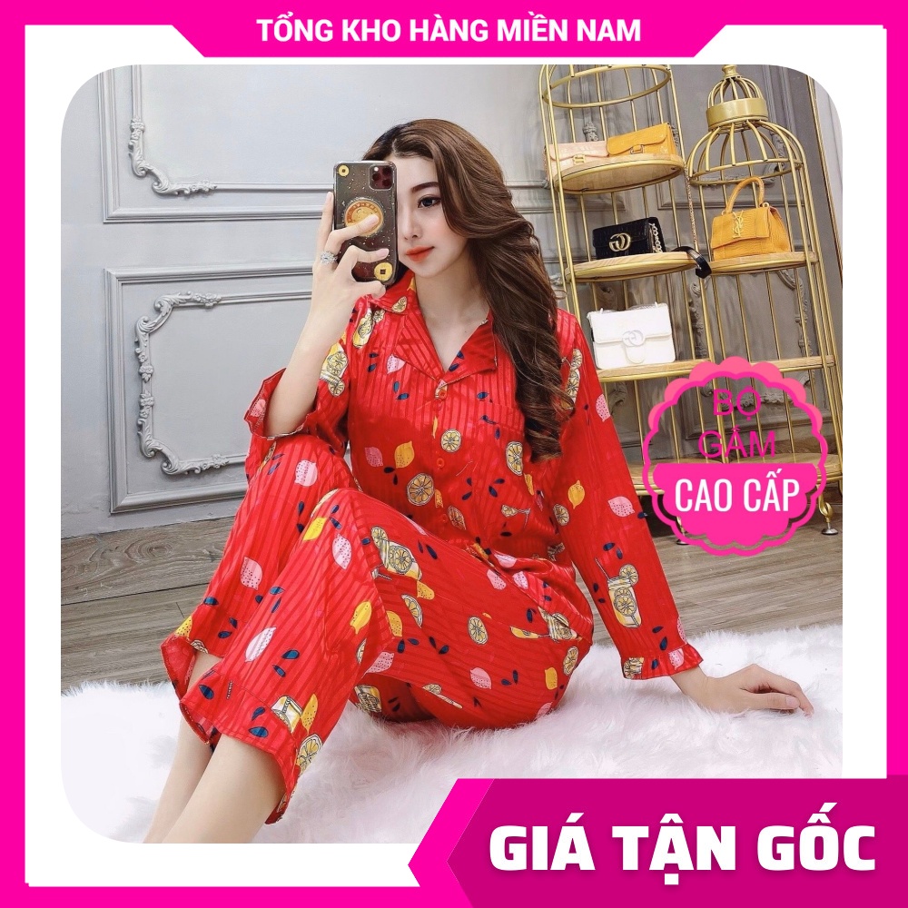 Đồ bộ nữ mặc nhà chất phi lụa cao cấp siêu mềm mịn mát thêu họa tiết in hoạt hình dễ thương 🛑 Đồ bộ hoạt hình 🛑 Đồ bộ dễ thương 🛑 Đồ bộ phi lụa DBPL
