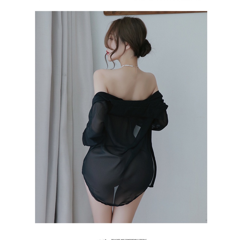 Sexy, gợi cảm áo sơ mi lưới nữ thời trang