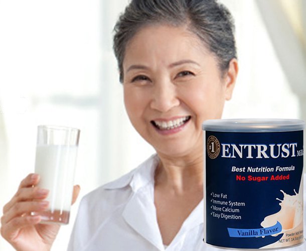 Sữa Bột Entrust Hương Vani 400G