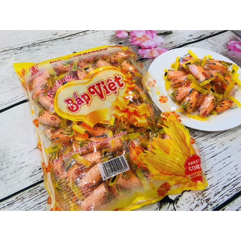 Kẹo Bắp Dẻo Dai Giòn - 100G