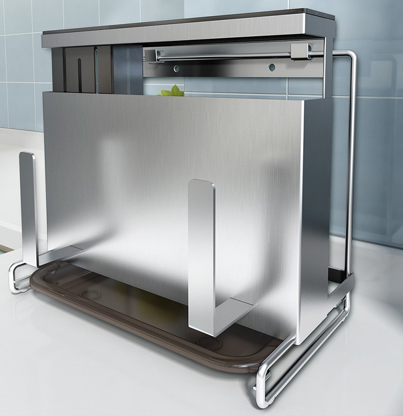 Kệ để dao đũa thớt inox