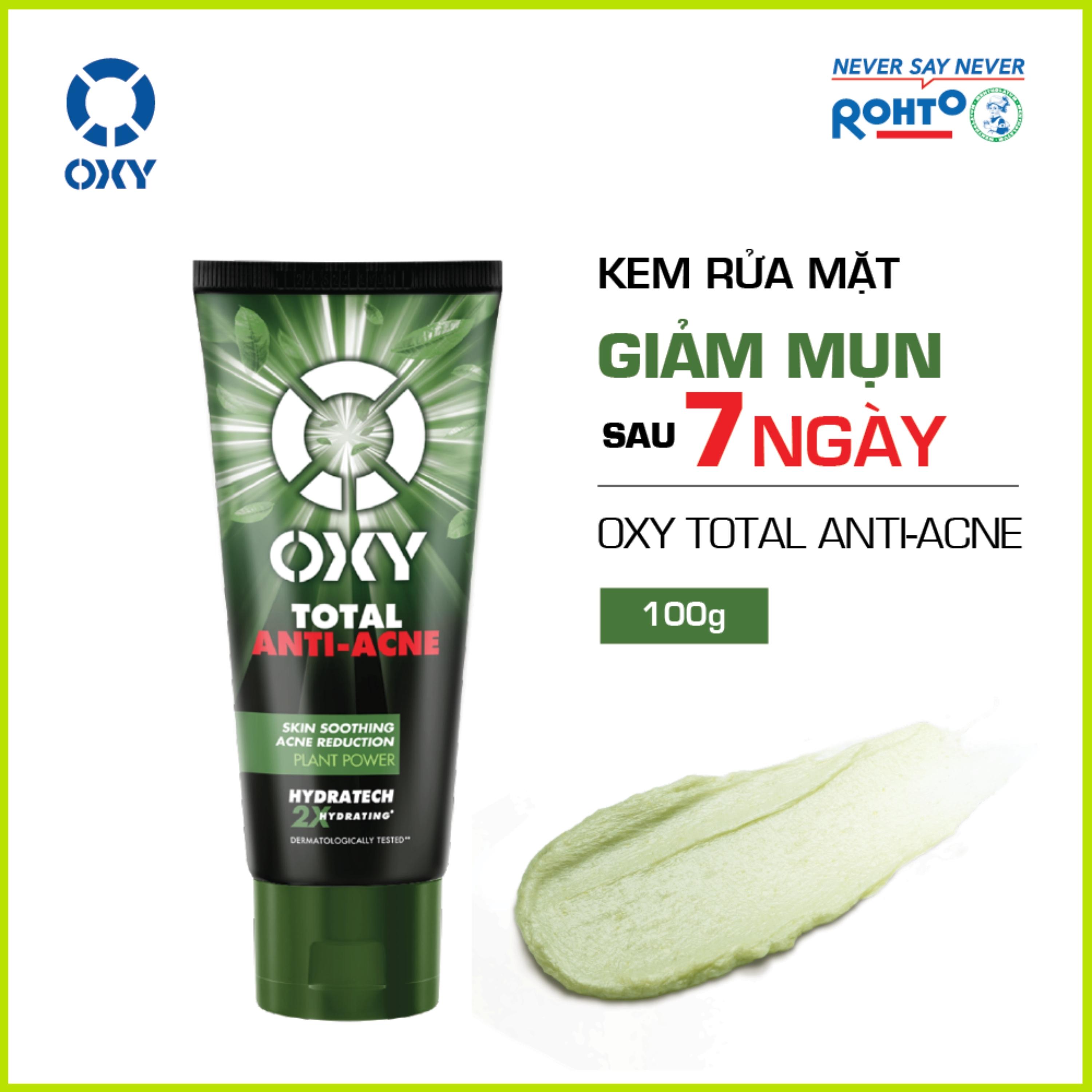 Sữa rửa mặt nam Oxy 100g
