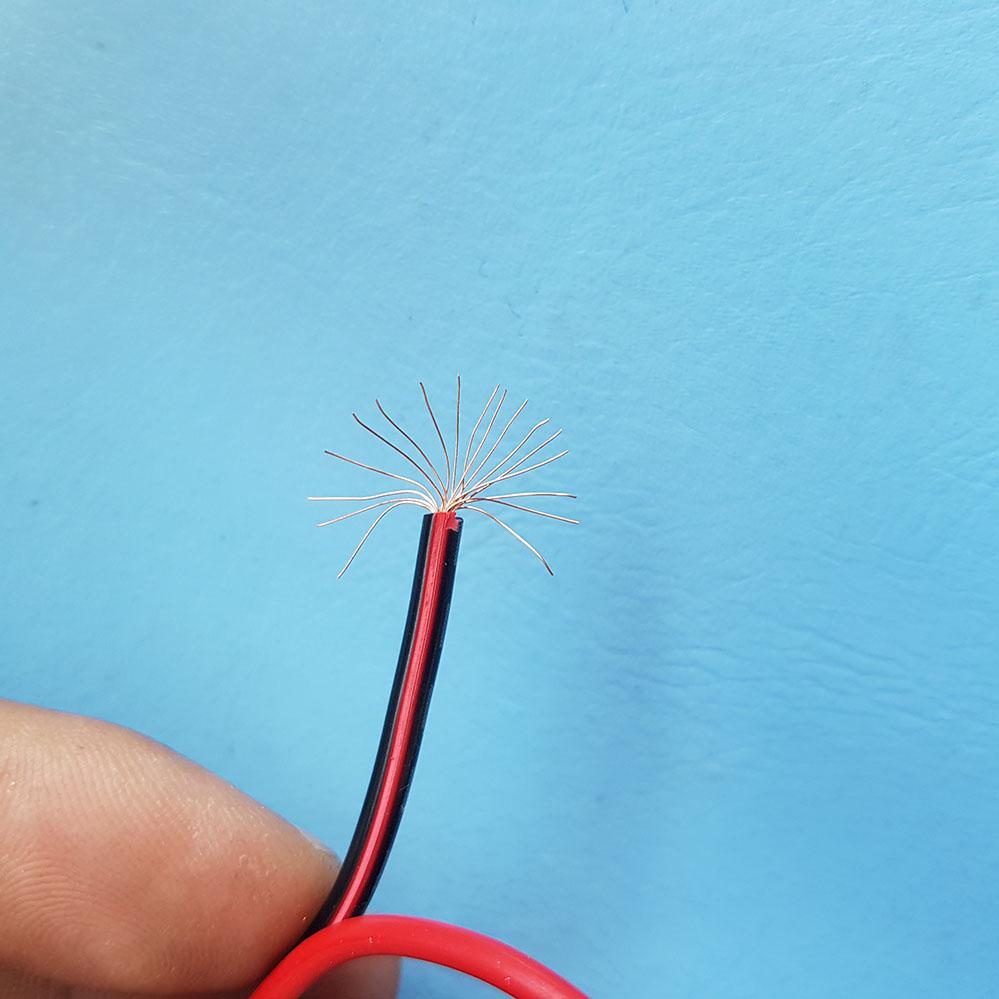 5 Mét Dây Điện Đôi Đồng Lỗi 17 Sợi
