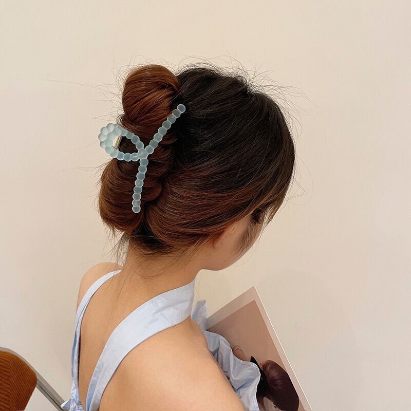 Kẹp tóc hạt trong suốtkẹp tóc kiểu hàn quốc - Trâm Bella