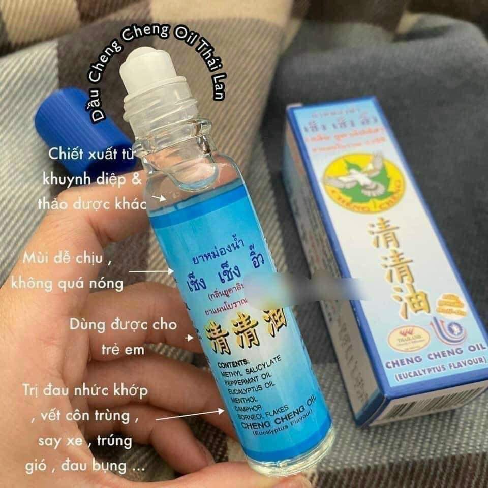 01 Dầu Nóng Cheng Cheng Thái Lan 5ml
