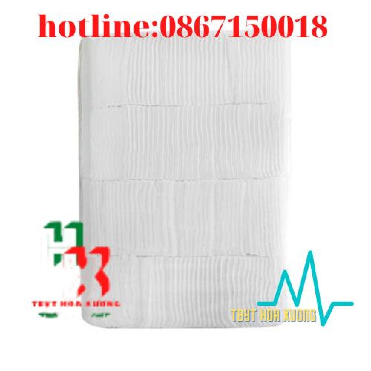 Bông Y Tế Bạch Tuyết Cắt Sẵn [7x7,10x10cm]