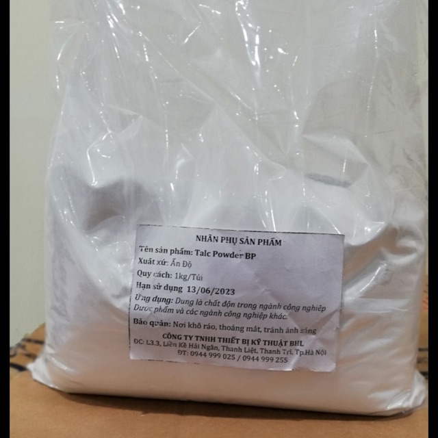 Bột Tacl tinh khiết làm composite, đúc tượng, phấn, mỹ phẩm…