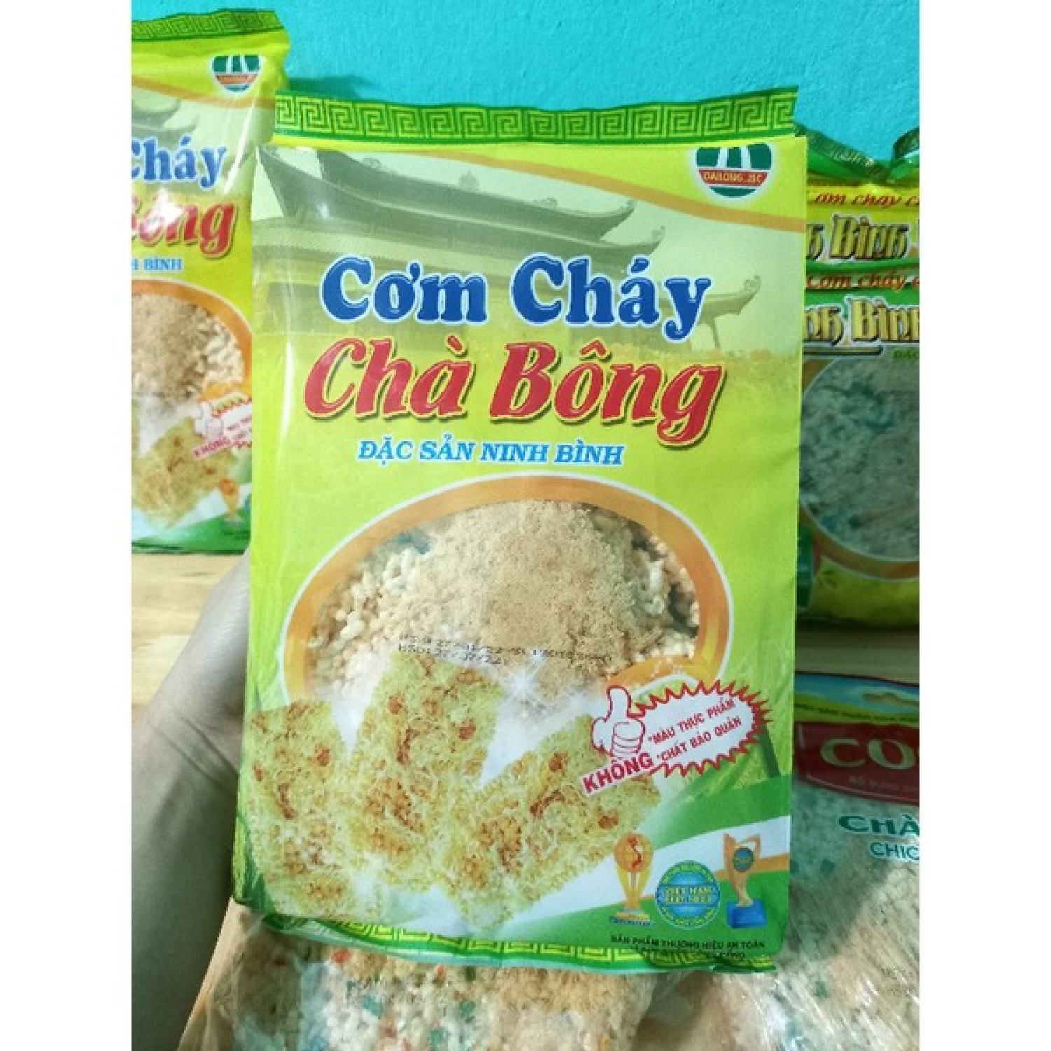 CƠM CHÁY CHÀ BÔNG - ĐẶC SẢN NINH BÌNH gói 195g