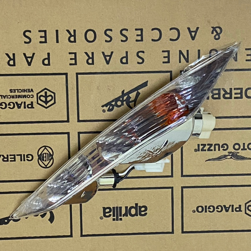 Piaggio zip front turn signal assembly (original)