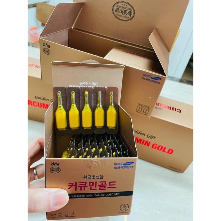 NGHỆ NANO CURCUMIN GOLD 100 TÉP