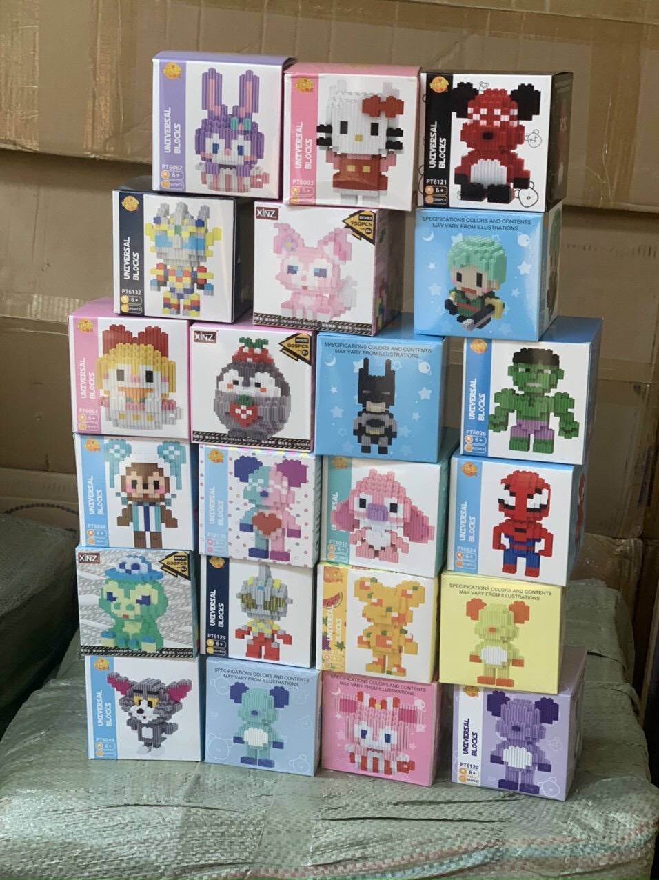 Mô hình lắp ráp 12 con giáp, Mô hình lắp ghép mini 3D