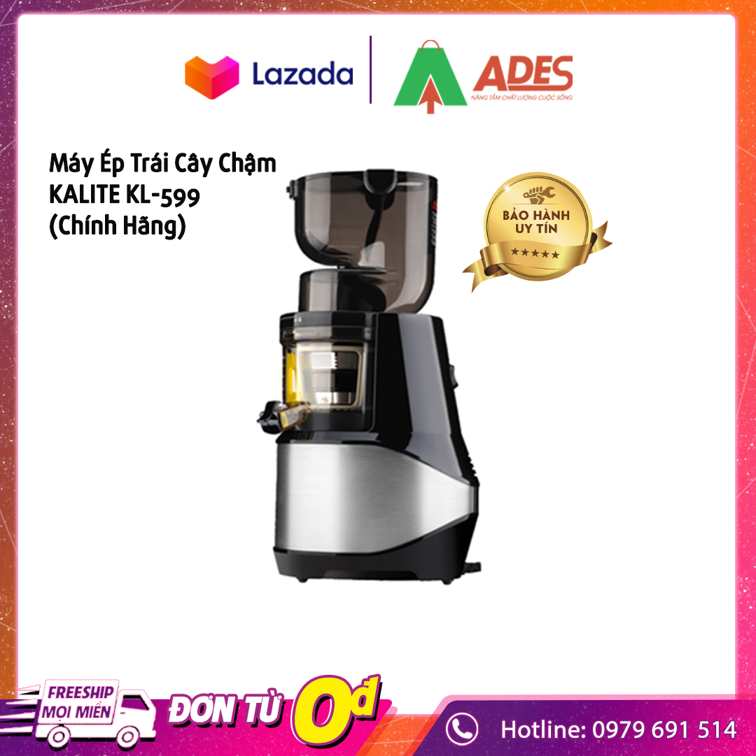 [HOT MÙA HÈ] Máy Ép Trái Cây Chậm KALITE KL-599 - BH 3 Năm