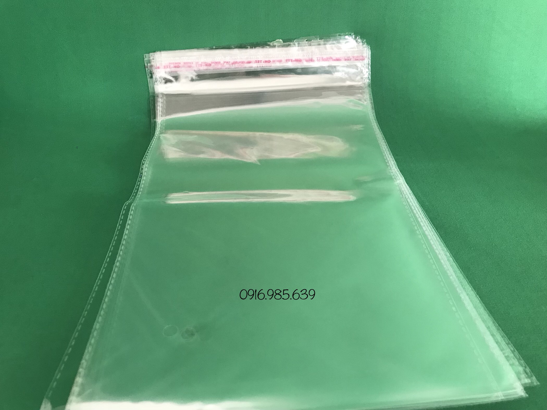 1KG TÚI OPP DÁN MIỆNG
