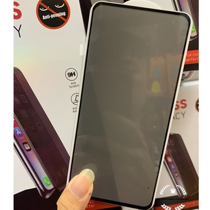 Cường lực chống nhìn trộm Samsung A80 / A90 / 4G / 5G (Full màn Full keo)