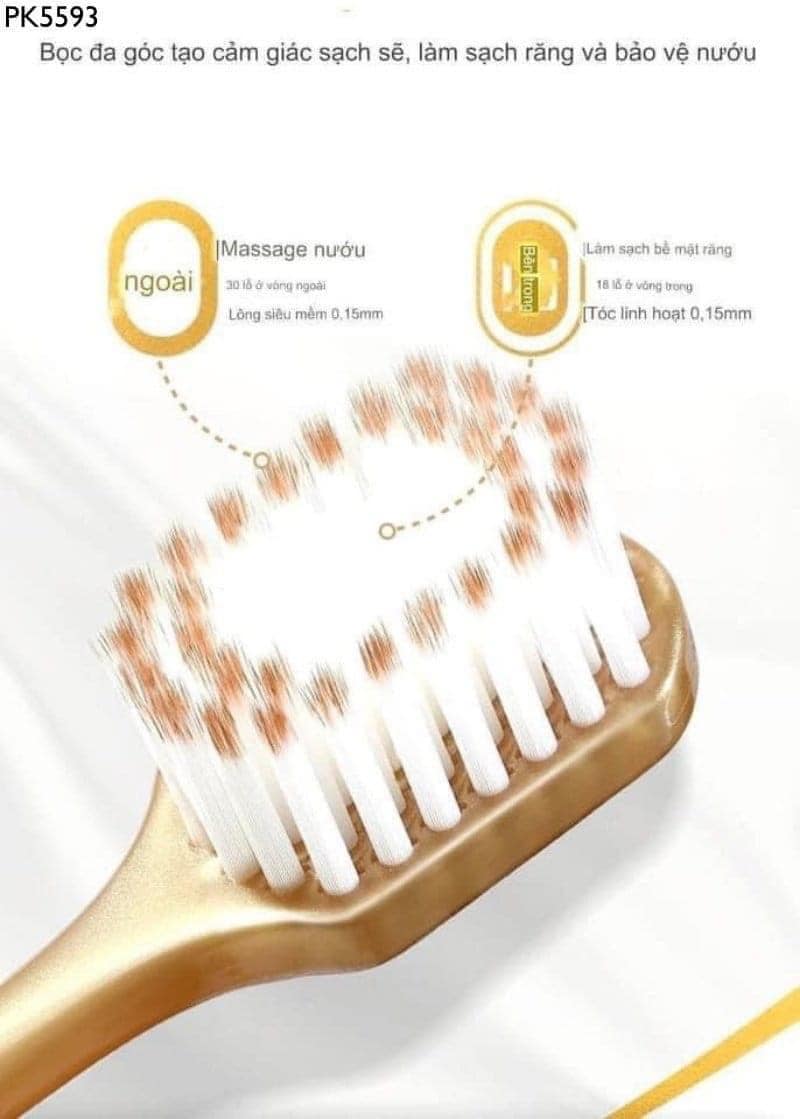 Combo 6 chiếc bàn chải nội địa trung lông mềm mịn