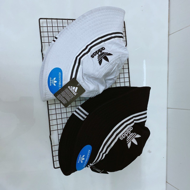 Nón Bucket - 3 Lá Adi In Viền