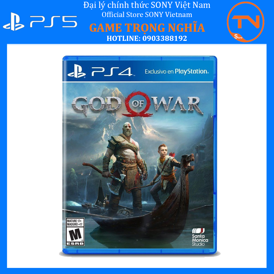 Đĩa Game PS4 - God of War 4