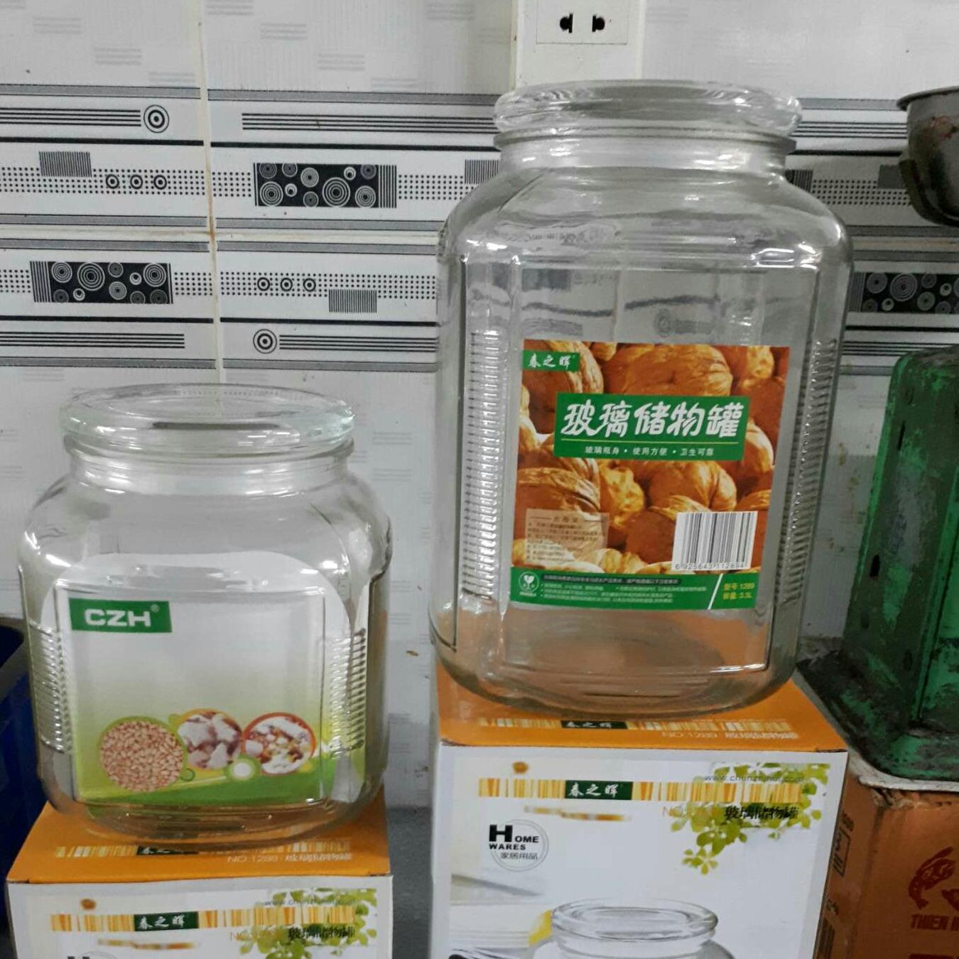 Hủ thuy tinh 3300ml