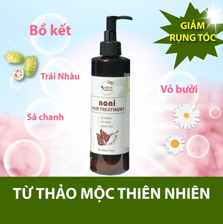 [Sản Phẩm Thiên Nhiên ADEVA NONI] Nước gội thảo mộc Trái nhàu (có bọt) - 250ML