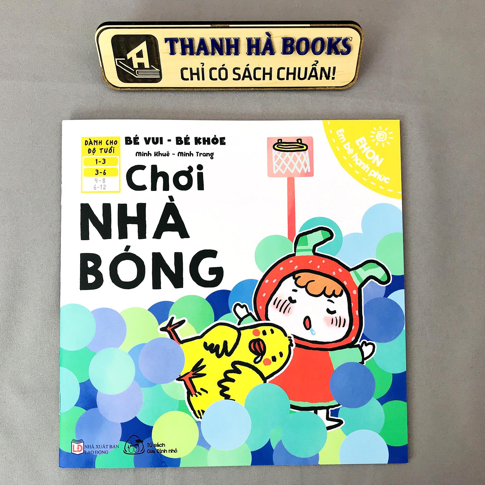 Sách - Ehon Bé Vui - Bé Khỏe (1-6 tuổi) - Bộ 10 quyển