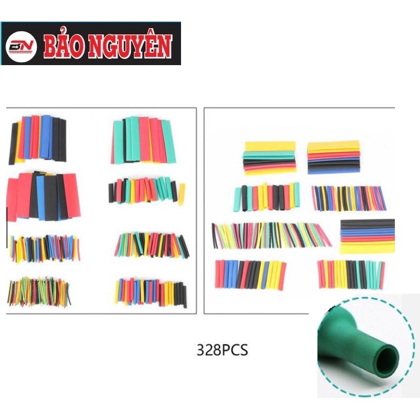 Combo 328 Ống Co Nhiệt Đa Dạng Nhiều Kích Cỡ