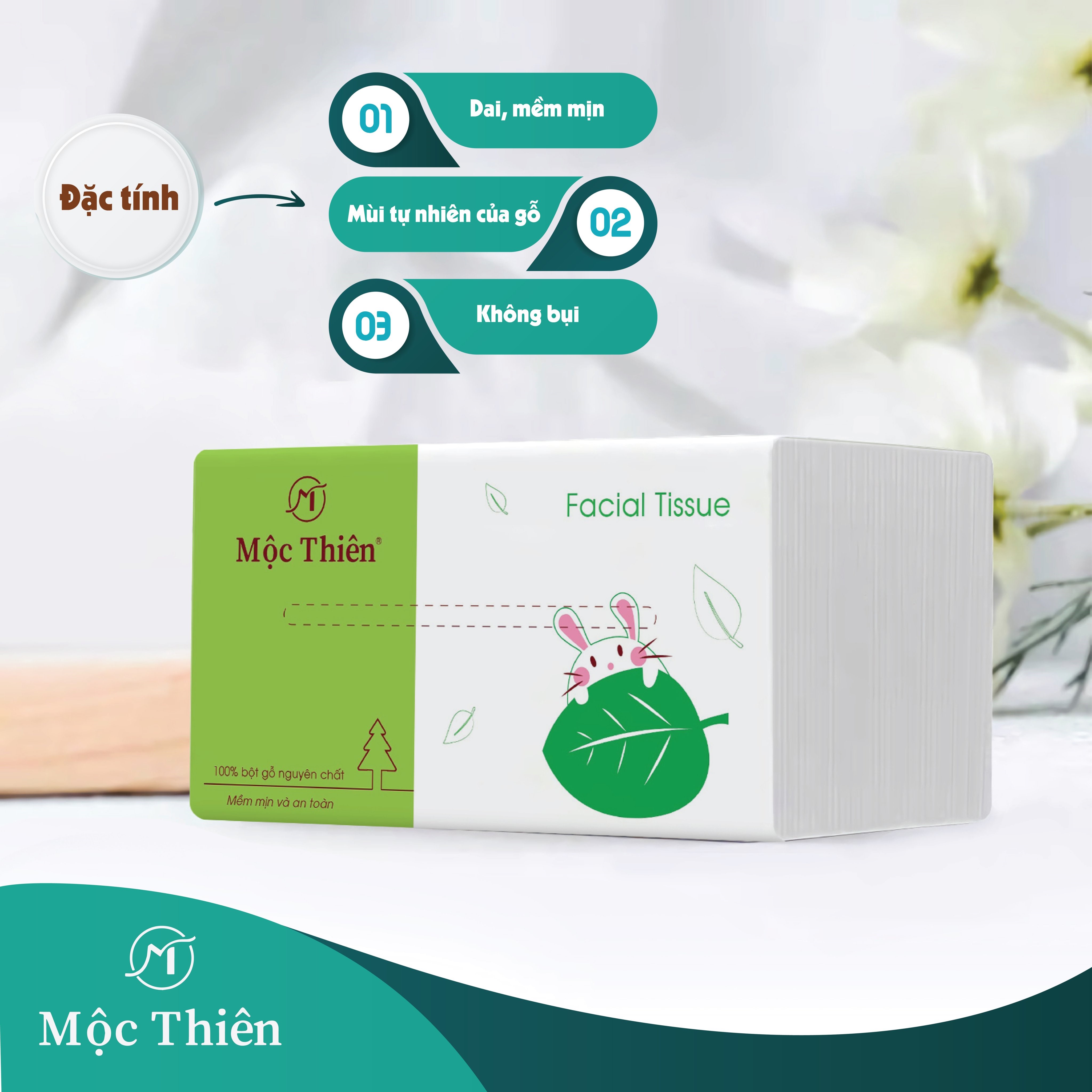 khăn giấy ăn giấy rút đa năng Mộc Thiên thùng khăn giấy 16 Gói lớn cao cấp