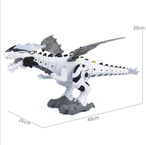 Đồ chơi Khủng Long Robot Phun Nước Lửa Điện cho bé trai có Pin