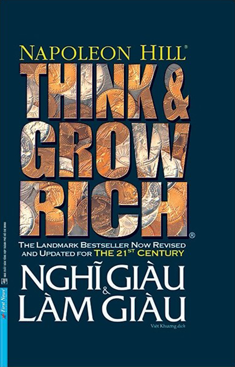 Sách - Think And Grow Rich - Nghĩ Giàu Và Làm Giàu (Bìa Mềm) (First News) - Newshop