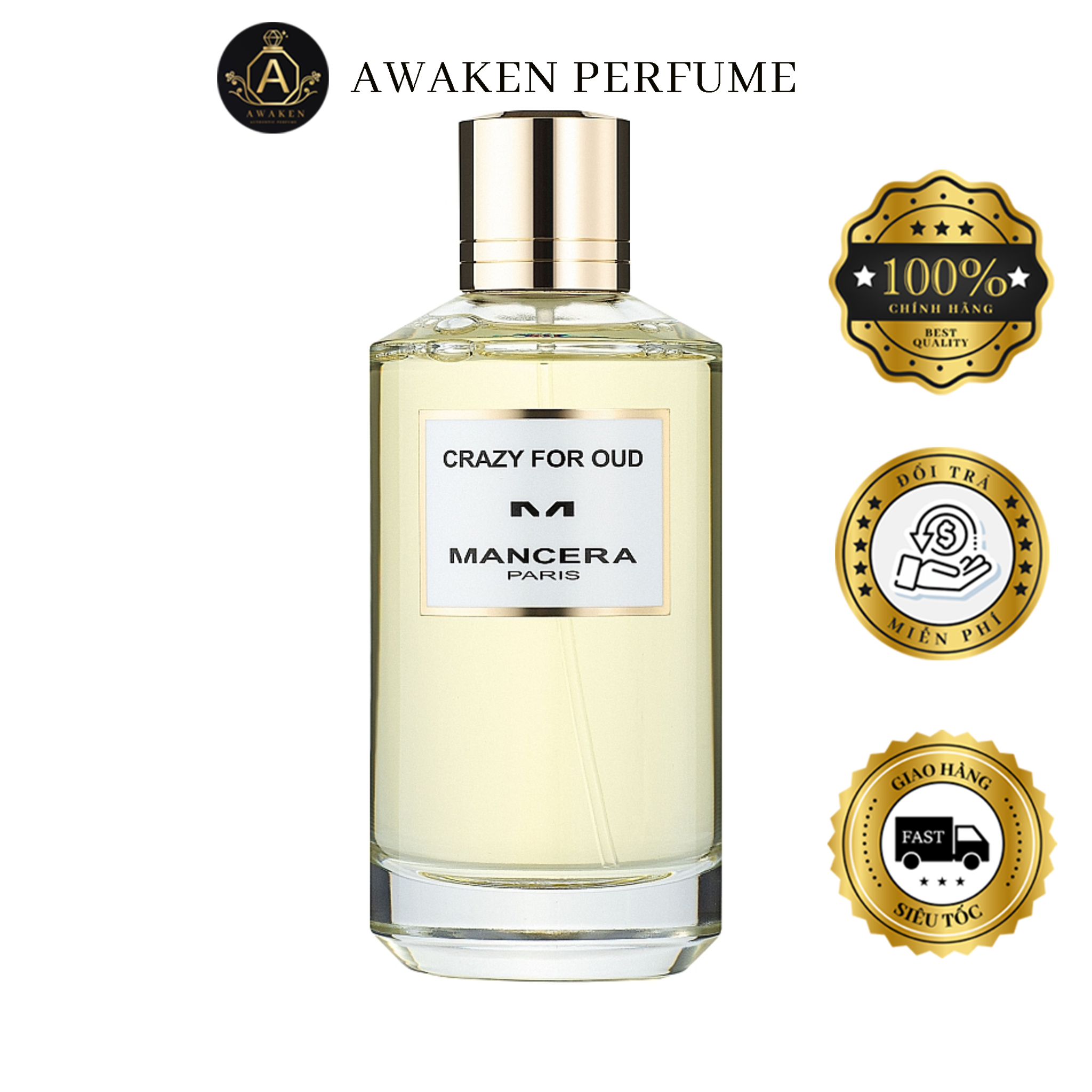[Chiết 2ml/10ml] Nước hoa Mancera Crazy For Oud Chính Hãng
