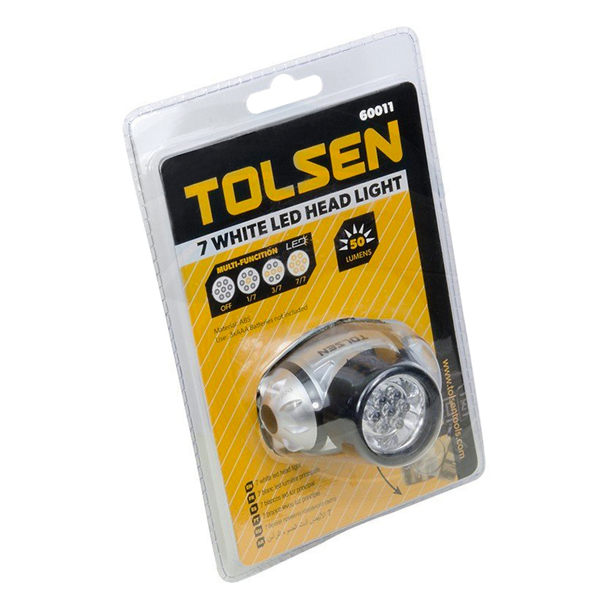 Đèn Pin Tolsen 60011, Đèn pin đeo đầu siêu sáng
