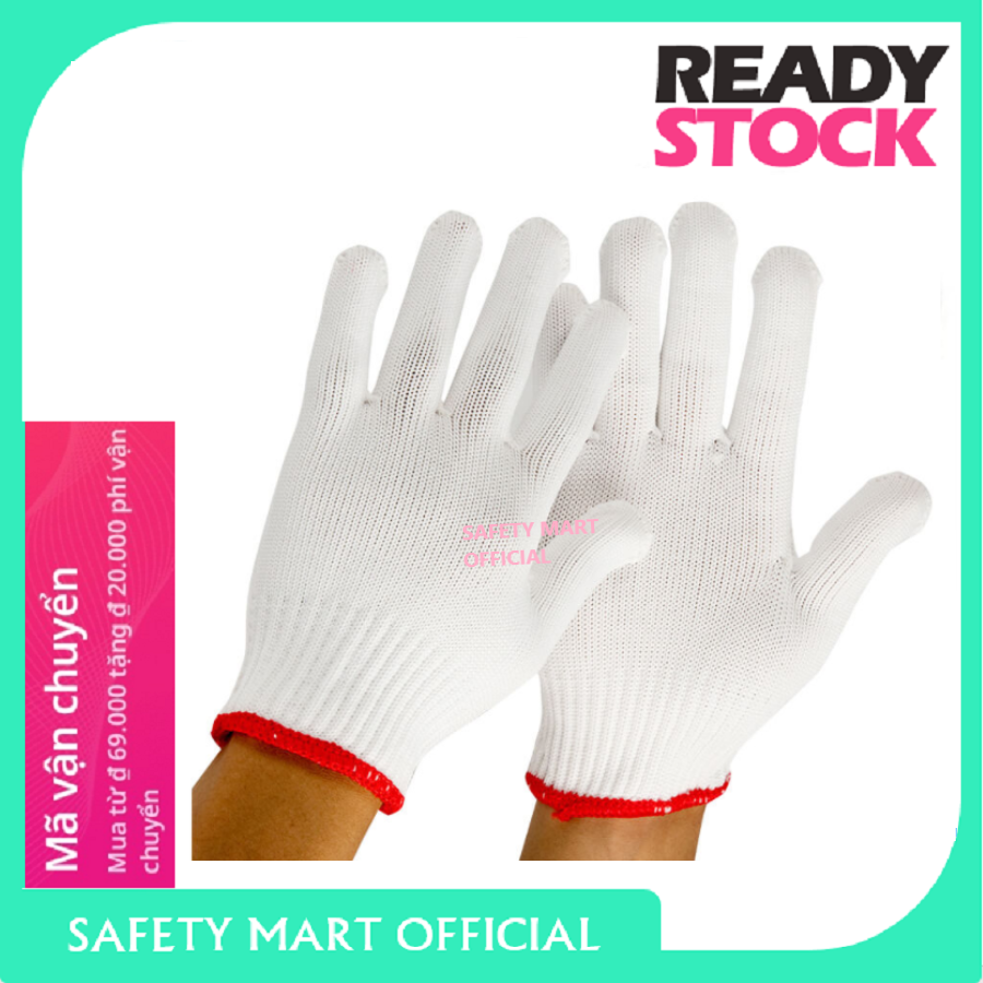 Combo 50 double wool gloves, gloves labor protection thick wool yarn mellowed, safety in Labor's durability and toughness cheap, used in gardening, mechanical, built-in stock high quality