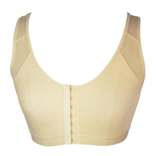 Women Post Surgical surgery Front Open Recovery Bra with adjustable shoulder strap Post Breast Augmentation Operative bra E08