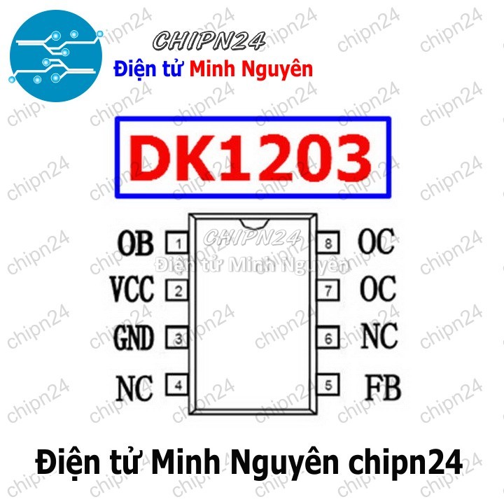 [2 con] (DT) IC DK1203 DIP-8 Hàng Tốt (1203) - HH004427