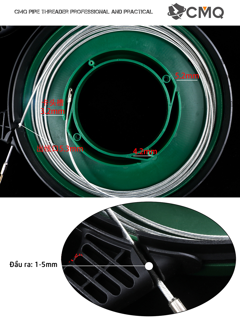Dây mồi luồn ống gen - Hộp 25m