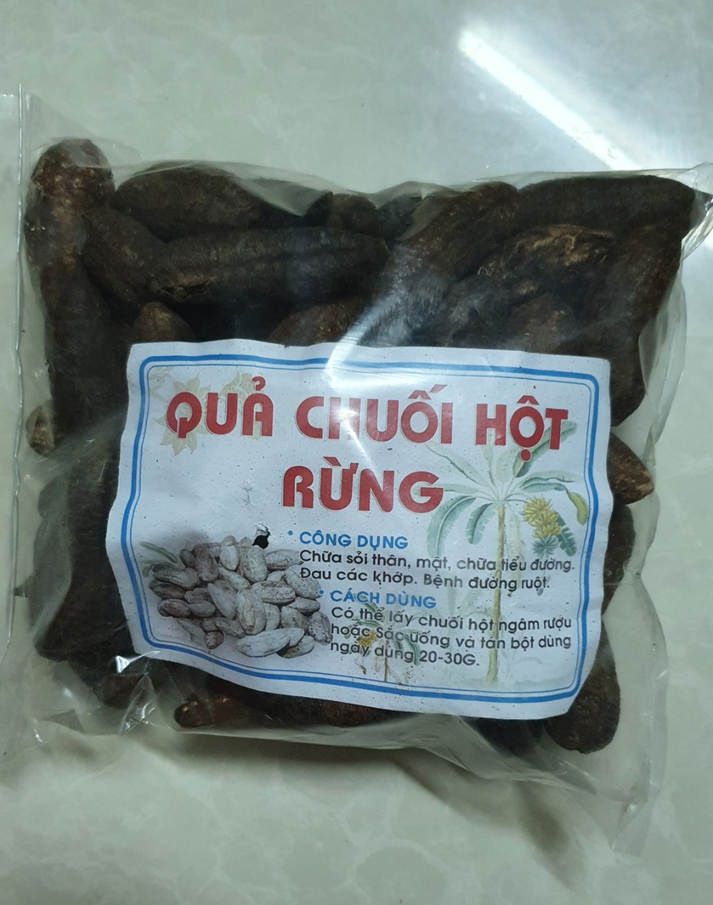 Chuối hột rừng Tây Bắc - 1kg