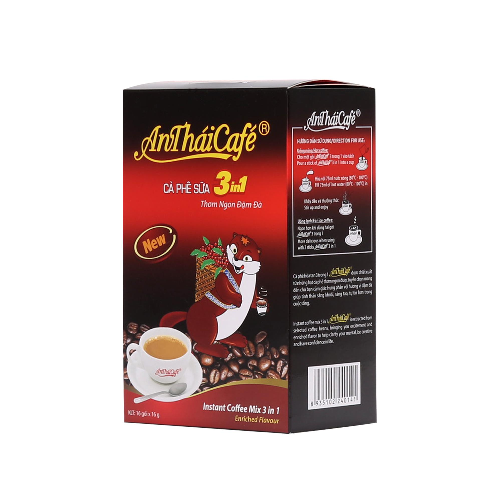 An Thai New Coffee (3 in 1) (Box of 16 Packs) - Antháicafé