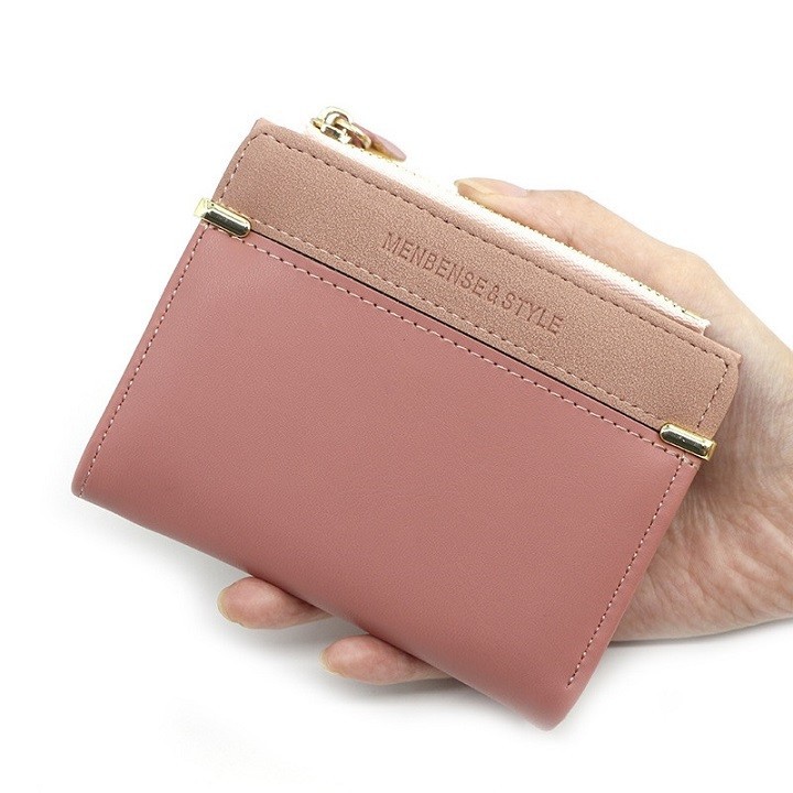 [Giá hủy diệt] [Ảnh thật] [Rẻ vô địch] Ví nữ mini đựng thẻ da thời trang PDL85