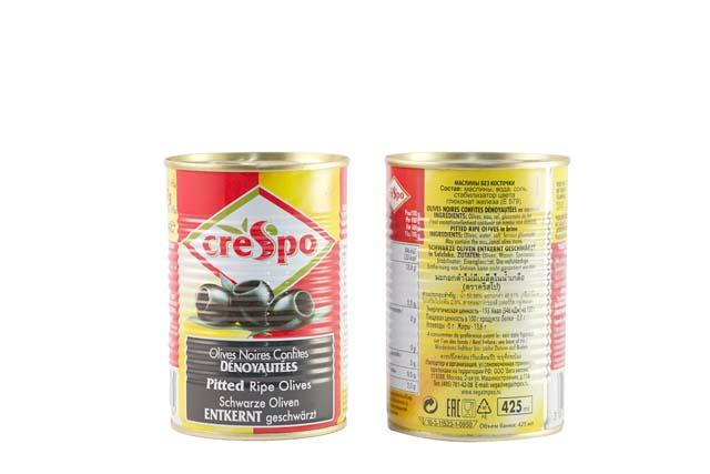 [HCM]OLIU ĐEN KHÔNG HẠT CRESPO 425ML - Olives