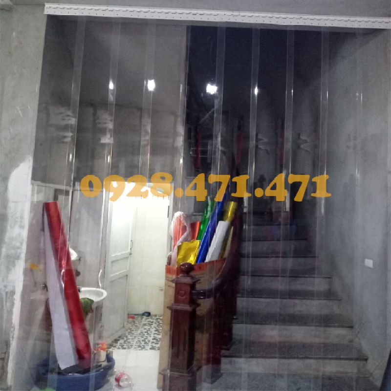 Rèm Nhựa Ngăn Lạnh Điều Hòa Hà Nội Cho Cửa Cao 2m6 Độ Dày 2mm