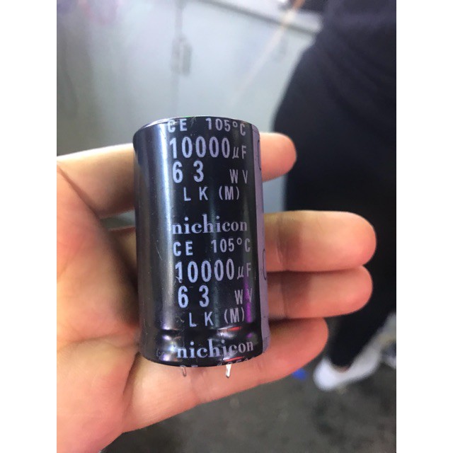 HOT-Tụ lọc âm li 10.000mf 63v