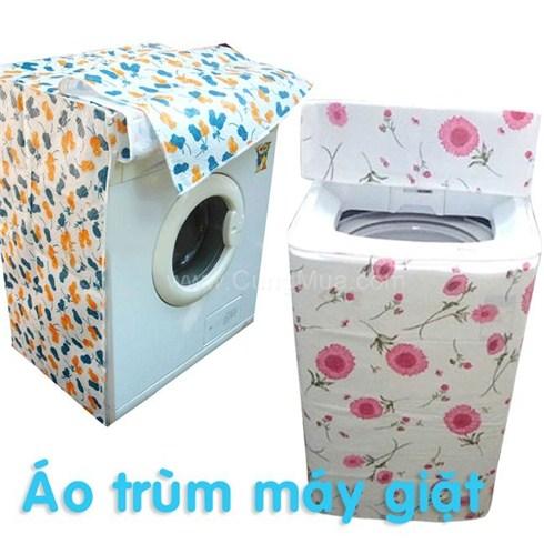 Áo Trùm Máy Giặt Cửa Trước Cao Cấp 62x58x85cm