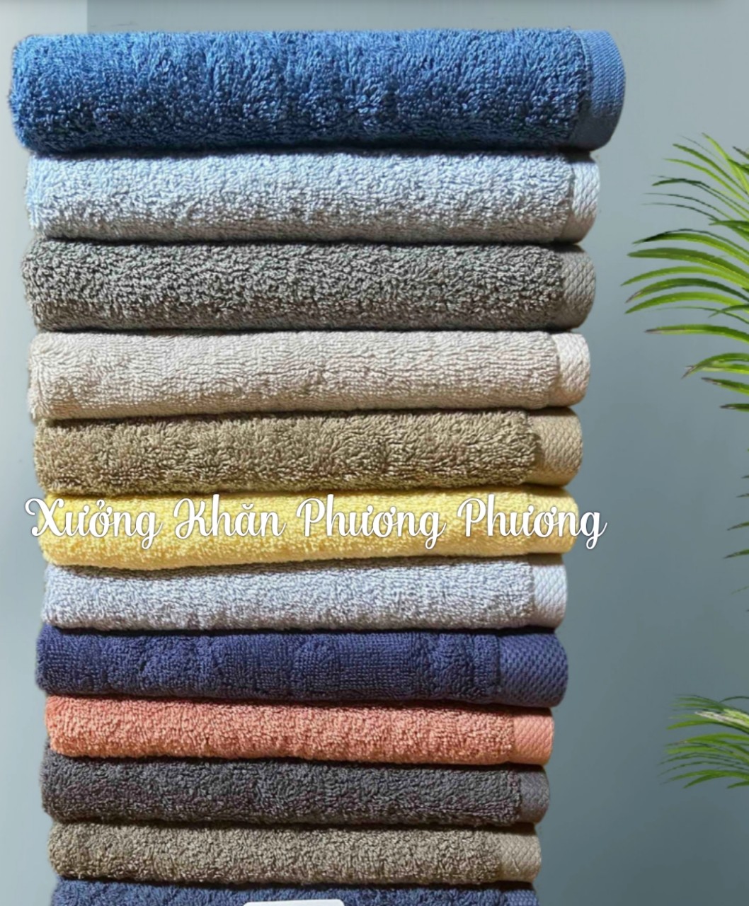 Khăn tắm Cotton Xuất Nhật 60x120, 100% cotton không phai màu, dày dặn, mềm mại