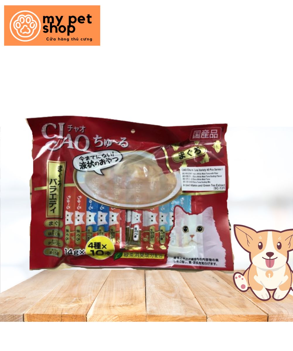 Ciao churu cho mèo mix vị 40 tuýp